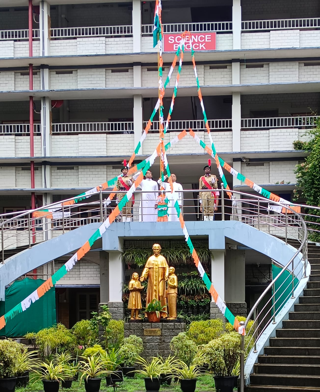79th Independence Day Celebration at Don Bosco College, Mannuthy